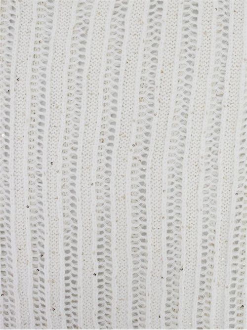 Cotton knit top with sequins ANTONELLI FIRENZE | 41771Q40811B1